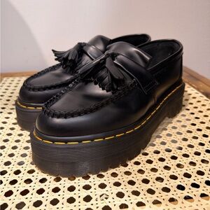 Dr. Martens Adrian Quad Tassel Platform Loafers